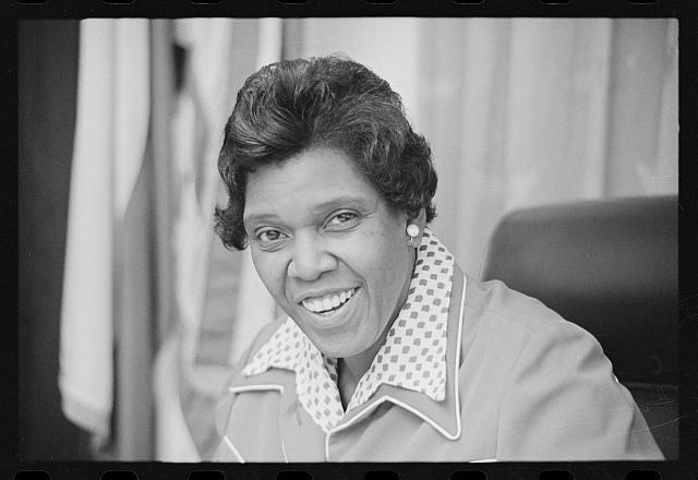 Photo pf Barbara Jordan from Library of Congress