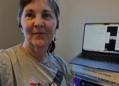 Volunteer Susan joins a virtual VSA training event!